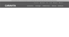 Desktop Screenshot of caravita.de